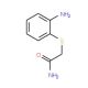 2-[(2-aminophenyl)thio]acetamide (CAS 90271-33-3) - chemical structure image
