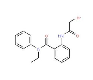 2-[(2-Bromoacetyl)amino]-N-ethyl-N-phenylbenzamide - chemical structure image