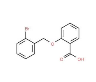 2-[(2-bromobenzyl)oxy]benzoic acid - chemical structure image