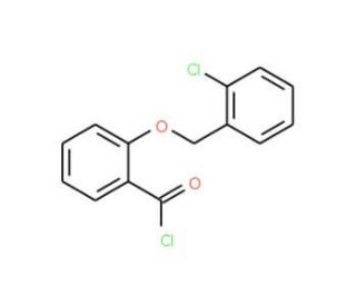 2-[(2-chlorobenzyl)oxy]benzoyl chloride - chemical structure image