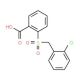 2-[(2-chlorobenzyl)sulfonyl]benzoic acid - chemical structure image