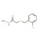 2-[(2-Chlorobenzyl)thio]acetohydrazide - chemical structure image