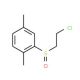 2-[(2-chloroethane)sulfinyl]-1,4-dimethylbenzene - chemical structure image