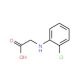 2-[(2-chlorophenyl)amino]acetic acid (CAS 86169-24-6) - chemical structure image