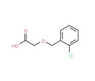 2-[(2-chlorophenyl)methoxy]acetic acid - chemical structure image