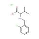 2-{[(2-chlorophenyl)methyl]amino}-3-methylbutanoic acid hydrochloride - chemical structure image