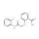 2-[(2-Fluoro-phenylcarbamoyl)-methoxy]-benzoic acid - chemical structure image