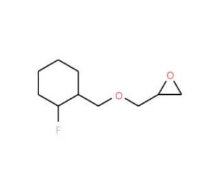 2-{[(2-fluorobenzyl)oxy]methyl}oxirane - chemical structure image