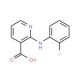 2-[(2-fluorophenyl)amino]nicotinic acid - chemical structure image