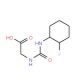 2-{[(2-fluorophenyl)carbamoyl]amino}acetic acid - chemical structure image
