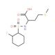 2-{[(2-fluorophenyl)sulfonyl]amino}-4-(methylthio)butanoic acid - chemical structure image
