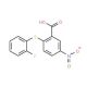 2-[(2-fluorophenyl)thio]-5-nitrobenzoic acid - chemical structure image