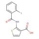 2-[(2-iodobenzene)amido]thiophene-3-carboxylic acid - chemical structure image
