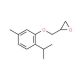 2-[(2-isopropyl-5-methylphenoxy)methyl]oxirane (CAS 49645-94-5) - chemical structure image