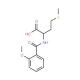 2-[(2-methoxybenzoyl)amino]-4-(methylthio)butanoic acid (CAS 65054-83-3) - chemical structure image