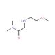 2-[(2-methoxyethyl)amino]-N,N-dimethylacetamide - chemical structure image
