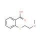2-[(2-Methoxyethyl)thio]benzoic acid - chemical structure image