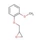 2-[(2-Methoxyphenoxy)methyl]oxirane (CAS 2210-74-4) - chemical structure image