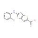 2-[(2-methoxyphenyl)amino]thieno[2,3-d][1,3]thiazole-5-carboxylic acid - chemical structure image