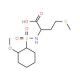 2-{[(2-methoxyphenyl)sulfonyl]amino}-4-(methylthio)butanoic acid - chemical structure image