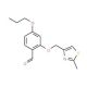 2-[(2-methyl-1,3-thiazol-4-yl)methoxy]-4-propoxybenzaldehyde - chemical structure image