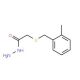 2-[(2-Methylbenzyl)thio]acetohydrazide - chemical structure image