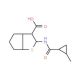 2-{[(2-methylcyclopropyl)carbonyl]amino}-5,6-dihydro-4H-cyclopenta[b]thiophene-3-carboxylic acid - chemical structure image