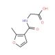 2-[(2-methylfuran-3-yl)formamido]acetic acid - chemical structure image