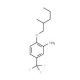 2-[(2-Methylpentyl)oxy]-5-(trifluoromethyl)aniline - chemical structure image