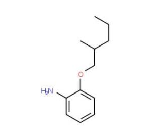 2-[(2-Methylpentyl)oxy]aniline - chemical structure image