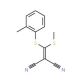2-[(2-methylphenylthio)(methylthio)methylene]-malononitrile (CAS 214330-80-0) - chemical structure image