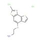 2-[(2-methylthieno[2,3-e][1,3]benzothiazol-5-yl)oxy]ethanamine dihydrochloride - chemical structure image