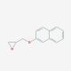2-[(2-naphthyloxy)methyl]oxirane (CAS 5234-06-0) - chemical structure image