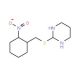 2-{[(2-nitrophenyl)methyl]sulfanyl}pyrimidine - chemical structure image
