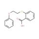 2-[(2-Phenoxyethyl)thio]benzoic acid - chemical structure image