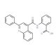 2-[(2-Phenyl-quinoline-4-carbonyl)-amino]-benzoic acid (CAS 85-78-9) - chemical structure image