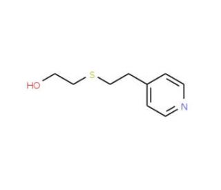 2-[(2-Pyridin-4-ylethyl)thio]ethanol (CAS 78092-91-8) - chemical structure image