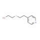 2-[(2-Pyridin-4-ylethyl)thio]ethanol (CAS 78092-91-8) - chemical structure image