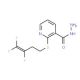 2-[(3,4,4-Trifluoro-3-butenyl)sulfanyl]-nicotinohydrazide - chemical structure image