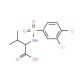 2-{[(3,4-dichlorophenyl)sulfonyl]amino}-3-methylbutanoic acid - chemical structure image