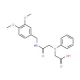 [{2-[(3,4-Dimethoxybenzyl)amino]-2-oxoethyl}(phenyl)amino]acetic acid - chemical structure image