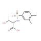 2-{[(3,4-dimethylphenyl)sulfonyl]amino}-3-hydroxybutanoic acid - chemical structure image