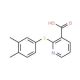 2-[(3,4-dimethylphenyl)thio]nicotinic acid - chemical structure image