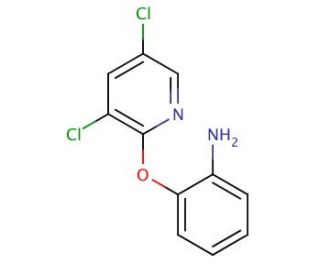 2-[(3,5-dichloropyridin-2-yl)oxy]aniline - chemical structure image