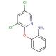 2-[(3,5-dichloropyridin-2-yl)oxy]aniline - chemical structure image