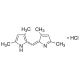 2-[(3,5-Dimethyl-2H-pyrrol-2-ylidene)methyl]-3,5-dimethyl-1H-pyrrole monohydrochloride (CAS 67036-97-9) - chemical structure