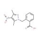 2-[(3,5-Dimethyl-4-nitro-1H-pyrazol-1-yl)methyl]-benzoic acid - chemical structure image