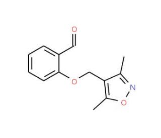 2-[(3,5-Dimethylisoxazol-4-yl)methoxy]benzaldehyde - chemical structure image