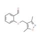 2-[(3,5-Dimethylisoxazol-4-yl)methoxy]benzaldehyde - chemical structure image