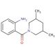 2-[(3,5-dimethylpiperidin-1-yl)carbonyl]aniline - chemical structure image